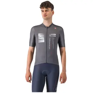 Castelli Maillot à Manches Courtes Espresso R-a/d pas cher