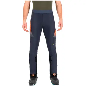 Karpos - Alagna 2.0 Pants - Pantalon ski de fond homme Woodland Gray / Vibrant Orange - S pas cher