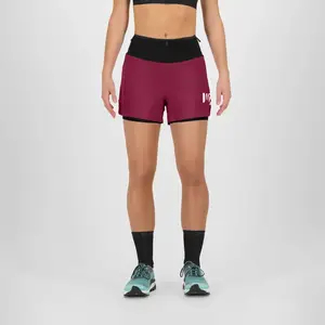 Karpos - Lavaredo Ultra Shorts - Short running femme Beet Red / Vulcan... pas cher