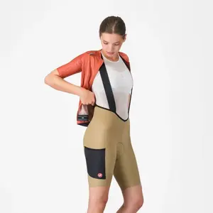 Castelli - Unlimited Endurance W DT Bibshort - Cuissard vélo femme Elmwood / Black - S