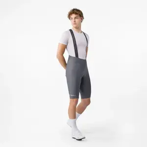 Castelli - Espresso 2 Bibshort - Cuissard vélo homme Smoky Gray - M