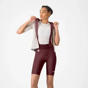 Cuissard Castelli Espresso 2 DT bordeaux femme - XS