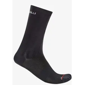 Chaussettes Castelli Aero Race Pro 20 Rosso Corsa noir - S-M pas cher
