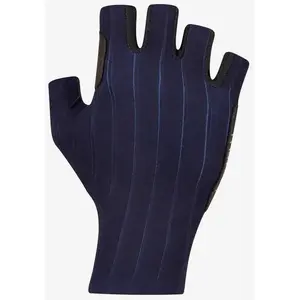 Gants Castelli Rosso Corsa Pro bleu nuit - S pas cher
