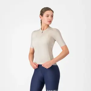 Maillot Castelli Espresso 2 manches courtes blanc lune femme - XXS