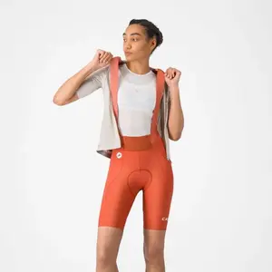 Cuissard Castelli Espresso 2 DT orange femme - L