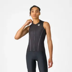 Débardeur Castelli Anima Flow noir blanc femme - XL