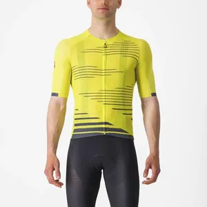 Castelli Climber's 4.0 Jersey - Maillot vélo homme Sulphur / Twilight Blue XL