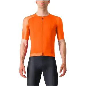 Castelli Aero Race 7.0 Jersey - Maillot vélo homme Brilliant Orange L pas cher