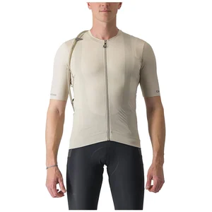 Maillot manches courtes castelli unlimited pro gris pas cher