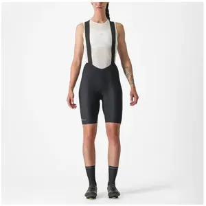 Castelli Espresso W DT Bibshort - Cuissard vélo femme Mocha XL pas cher