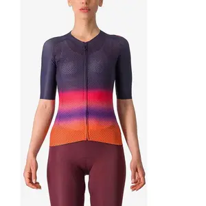Maillot manches courtes femme castelli climber s 4 0 multicouleur pas cher