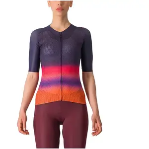 Maillot manches courtes femme castelli climber s 4 0 multicouleur pas cher