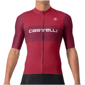 Castelli Maillot manches courtes Fan Block pas cher