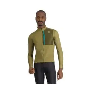 Comparateur de prix : Maillot Sportful SuperGiara Thermal manche longue vert foncé - M