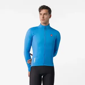 Castelli, Hommes, Veste de cyclisme, Competizione Jacket (L), Bleu, L pas cher