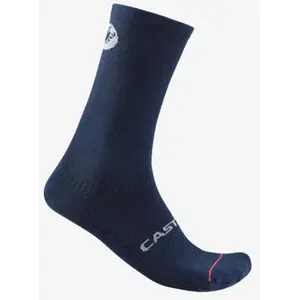 Chaussettes Thermiques 20 Castelli Scorpion Logo bleu marine - S-M pas cher