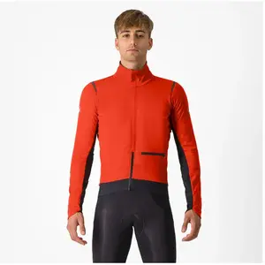 Veste manches longues castelli alpha doppio ros rouge