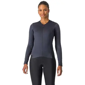 Maillot Castelli Fly manche longue bleu profond noir femme - SVendu pardeporvillage