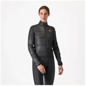 Comparateur de prix : Veste coupe vent femme castelli squall shell noir silver