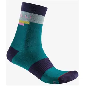 Castelli Velocissima 2 Thermal Sock - Chaussettes vélo femme Malachite... pas cher