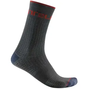 Chaussettes Castelli Distanza 20 noir clair - S-M pas cher