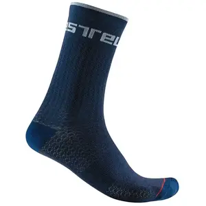 Chaussettes castelli distanza 20 bleu pas cher