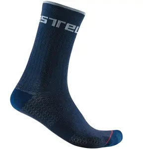 Chaussettes castelli distanza 20 bleu pas cher