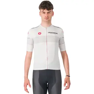 Castelli Maillot manches courtes GIRO D'ITALIA Maglia Bianca 2024 pas cher