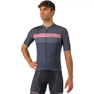 Castelli Maillot Giro d'Italia 2024 Veloce manche courte gris foncé - S pas cher
