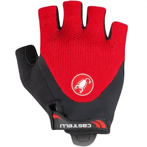 Comparateur de prix : Gants courts castelli arenberg gel 2 rouge