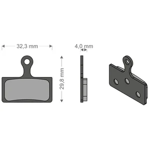 Brenta Ciclo Plaquettes De Frein à Disque Frittées Xtr/k-force/mcx1 Sh... pas cher