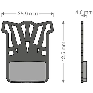 Brenta Ciclo Plaquettes De Frein à Disque Light Tech Hrd/etap/level Ul... pas cher