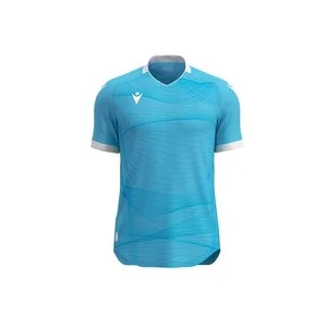 Macron Maillot enfant Wyvern Eco bleu M pas cher