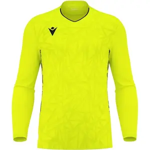 Comparateur de prix : Macron Maillot pour gardien manches longues Corvus Eco jaune 7-8 ans