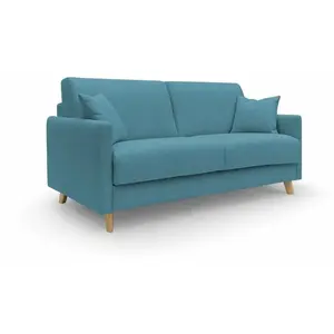 Divani.store Edgar - 200 cm - Bleu ciel