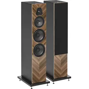 Enceintes colonne Sonus Faber Lumina V Amator Noyer brillant pas cher