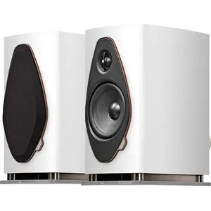 Enceintes bibliothèque Sonus Faber Sonetto II G2 Blanc pas cher