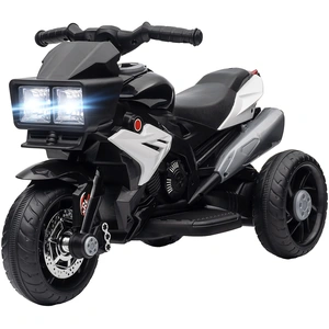 HOMCOM Moto Électrique pour Enfants 3-5 Ans (max. 25 kg) avec 3 Roues,... pas cher