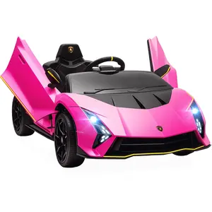 AIYAPLAY Voiture électrique enfants 3-6 ans 12V Lamborghini Autentica ... pas cher