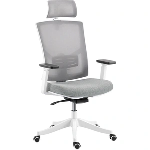 HOMCOM Chaise de bureau ergonomique et respirante avec soutien lombaire dynamique 4D, 64.5x62.5x112-122 cm, Multicolore pas cher