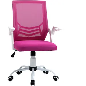 Vinsetto Chaise de Bureau Ergonomique Hauteur Réglable avec Accoudoirs... pas cher