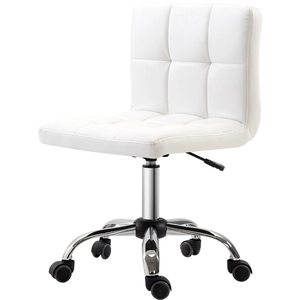 HOMCOM Chaise de Bureau Ergonomique, Chaise Pivotante Réglable en Haut... pas cher