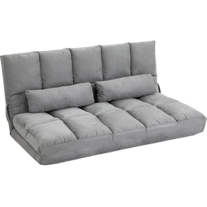 HOMCOM Canapé de Sol Pliable en Lit, Dossier Inclinable sur 7 Niveaux ... pas cher