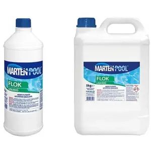MARTEN 6 X LIQUIDE 1 LT FLOCULANT POUR PISCINE À MARTRES pas cher