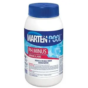 MARTEN 12 X KG 1 RÉGULATEUR PH MOINS POUR PISCINE GRANULAIRE MARTRE pas cher