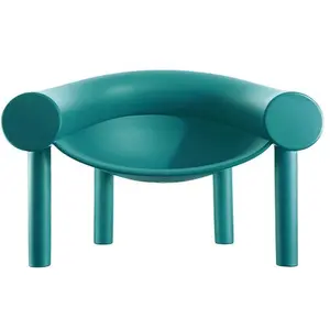 MAGIS fauteuil SAM SON (Bleu pétrole - Polyéthylène) pas cher