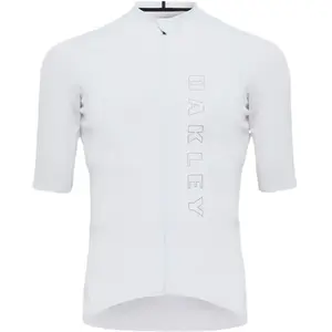 Maillot Oakley Endurance Lite manches courtes blanc - L pas cher