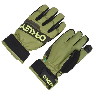 Gants Oakley Factory Winter 2.0 vert brillant noir - M pas cher