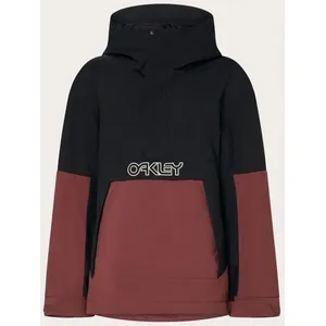 Oakley TNP TBT Insulated Anorak - Veste ski femme Blackout / Grenache L pas cher